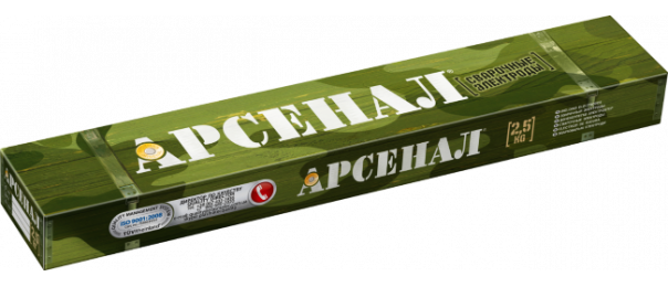 Электроды сварочные Арсенал МР-3, ф 3 мм (уп-2,5 кг) купить с доставкой в Ивановском